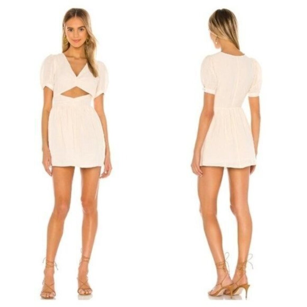 MAJORELLE Powell Mini Dress - Pink Sand